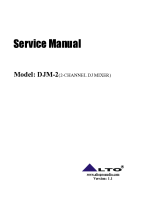 Alto DJM-2 - Service Manual 